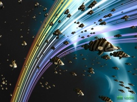 Fish Space Wallpaper