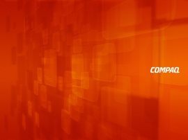 COMPAQ orange Wallpaper