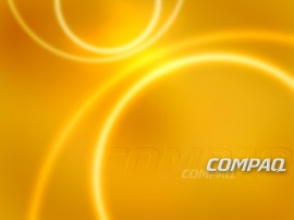 COMPAQ amber Wallpaper