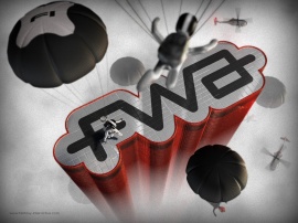 F1 Base Jumping Wallpaper