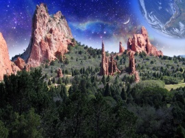 Garden of God Wallpaper