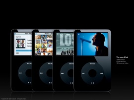 New iPod black Wallpaper