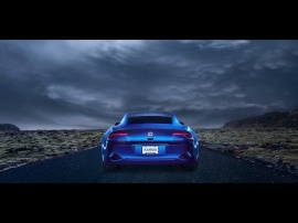 Fisker Karma Rear Wallpaper