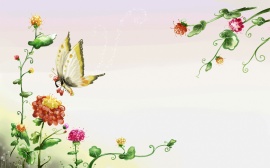 Elf Butterfly Wallpaper